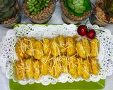 Foto langkah ke 6 dari resep Kaastengels Lowcarb/Debm/Keto.