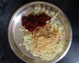 A picture of step 2 of Beetroot Sweet Potato Tikki / Pink Tikki.