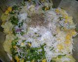 A picture of step 2 of Paneer Corn Croquettes.