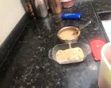 A picture of step 5 of Chocolate Biscuit Pudding.