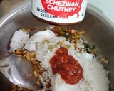સેઝવાન ફ્રાઇડ રાઈસ (Schezwan Fried Rice Recipe In Gujarati) રેસીપી સ્ટેપ3ફોટો
