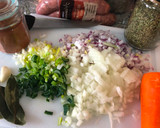Foto del paso 2 de la receta: Lentejas con chorizo y espinacas
