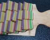 Foto langkah ke 5 dari resep Kue Lapis Pelangi.