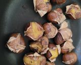 Foto del paso 1 de la receta: Castañas asadas helado y almíbar ¡Delicioso!