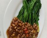 Foto langkah ke 8 dari resep Pokcoy siram daging ala Chinese Restaurant.