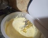 A picture of step 1 of Almond Cookies with royal icing.