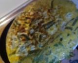 Foto del paso 3 de la receta: Tortilla de judías verdes y cebolla