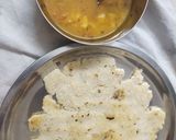 A picture of step 5 of Samak chapati.