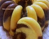 Foto langkah ke 4 dari resep Marmer cake/marble cake/ butter cake.