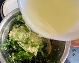 A picture of step 2 of Mediterranean Green Goddess Hummus.