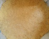 A picture of step 1 of Mulberry Yogurt pie.