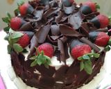 Foto langkah ke 20 dari resep Blackforest kukus Ny.liem.
