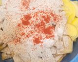 A picture of step 2 of Ogle ke pakore.