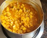 A picture of step 9 of Raw Banana Curry.