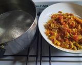 Foto del paso 7 de la receta: Fideos con salsa Normanda (con berenjena)