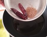 A picture of step 6 of Lilva Ringan nu Shaak.