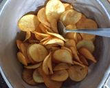 Hình bước làm 3 của món Snack khoai tây