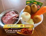 A picture of step 1 of Japanese Curry Rice 🍛🍽.