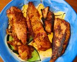 A picture of step 4 of Fried Fish Tarakihi with Sweet n Sour Sauce. 🐟 🌶 🤗🌷.