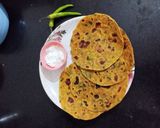 A picture of step 3 of મેથીનાં થેપલા.