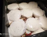 Foto del paso 7 de la receta: Merluza con Muselina de Ajo y Guarnición con Pasas al Oporto