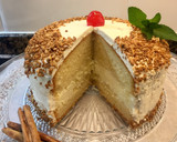 Foto del paso 16 de la receta: Tarta de limón y almendra, baja en azúcar, sin gluten, sin lactosa