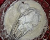 A picture of step 7 of Sugarfree coffee cheesecake no bake.