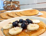 Foto del paso 2 de la receta: Tortitas integrales con harina de espelta 🥞 y miel 🍯