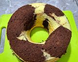 Foto langkah ke 9 dari resep Marmer cake 6 telur, Simple dan Ennakk.