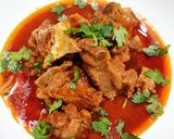A picture of step 19 of Mutton Rogan Josh.