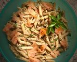 Φωτογραφία βήματος 1 της συνταγής Penne Rigate Integrale με καπνιστό σολομό ❣️🍃
