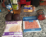 Foto del paso 1 de la receta: Ensalada de Cuscús o Quinoa y pimientos del piquillo con salmón ahumado