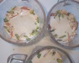 A picture of step 3 of Motichoor Rabri parfait.