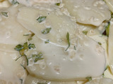 Empanada de salmón y calabacín