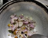 A picture of step 2 of Fenugreek leafy vegetable.