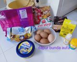 Foto langkah ke 1 dari resep Cake coklat lumer.