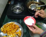 A picture of step 2 of Honey Chili Potato.