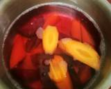Beetroot Carrot Soup with Caraway Dumplings recipe step 2 photo