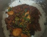 A picture of step 18 of Chargha biryani.
