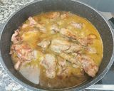 Foto del paso 3 de la receta: Galtes de porc desossades amb préssecs i salsa de Porto i Vermut