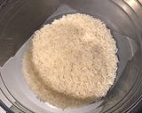 Une image de l'étape 1 de Dôme de riz au thym frais.