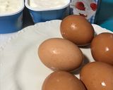 Foto del paso 1 de la receta Tarta de queso “La viña” de San Sebastián” (cheesecake) con top de frutos rojos
