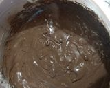 A picture of step 2 of Eggless chocolate cake.