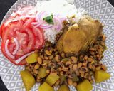 Foto del paso 6 de la receta: Seco de pollo con frijoles castilla