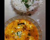 A picture of step 6 of Dal makhni.