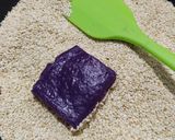 Foto langkah ke 4 dari resep Dodol ubi ungu wijen.