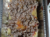 Lasaña con pollo y carne
