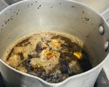 A picture of step 3 of Ginger Basil Chai.