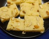 ரவா பர்பி(rava burfi recipe in tamil) ரெசிபி ஸ்டேப் 5 புகைப்படம்