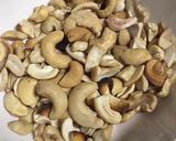 A picture of step 1 of Cashews nuts chocolate shake iftar special.
